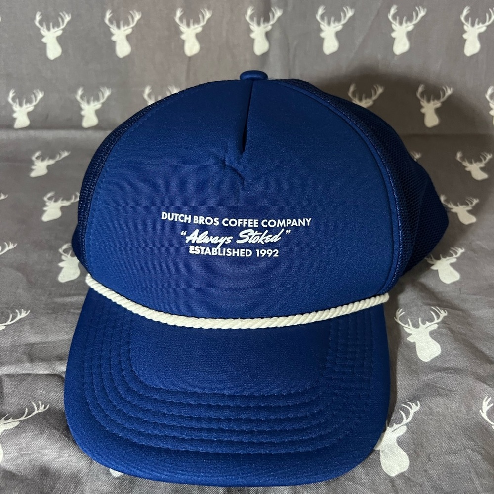 Dutch Bros Blue Trucker Hat